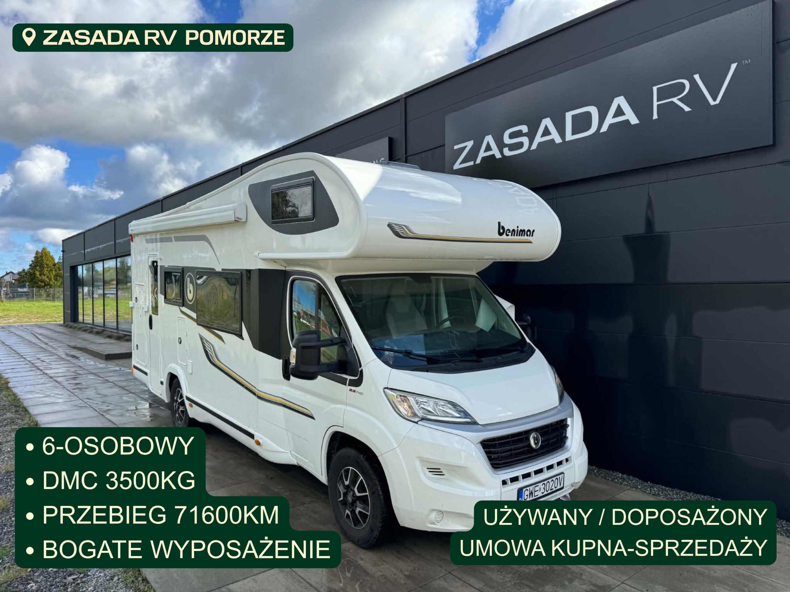 Ogłoszenie - Benimar Sport 323