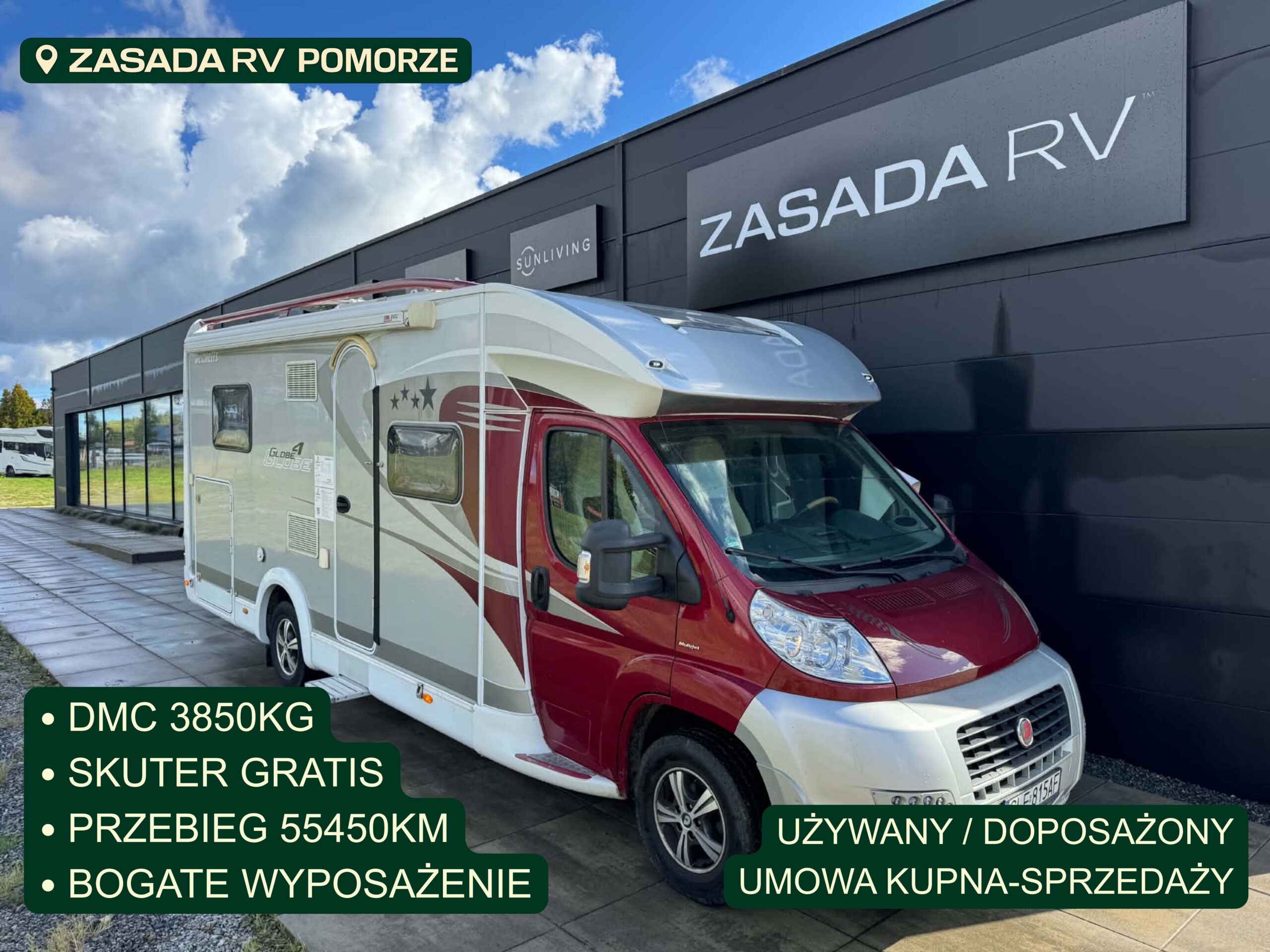 Ogłoszenie - Dethleffs Globe4 T6911